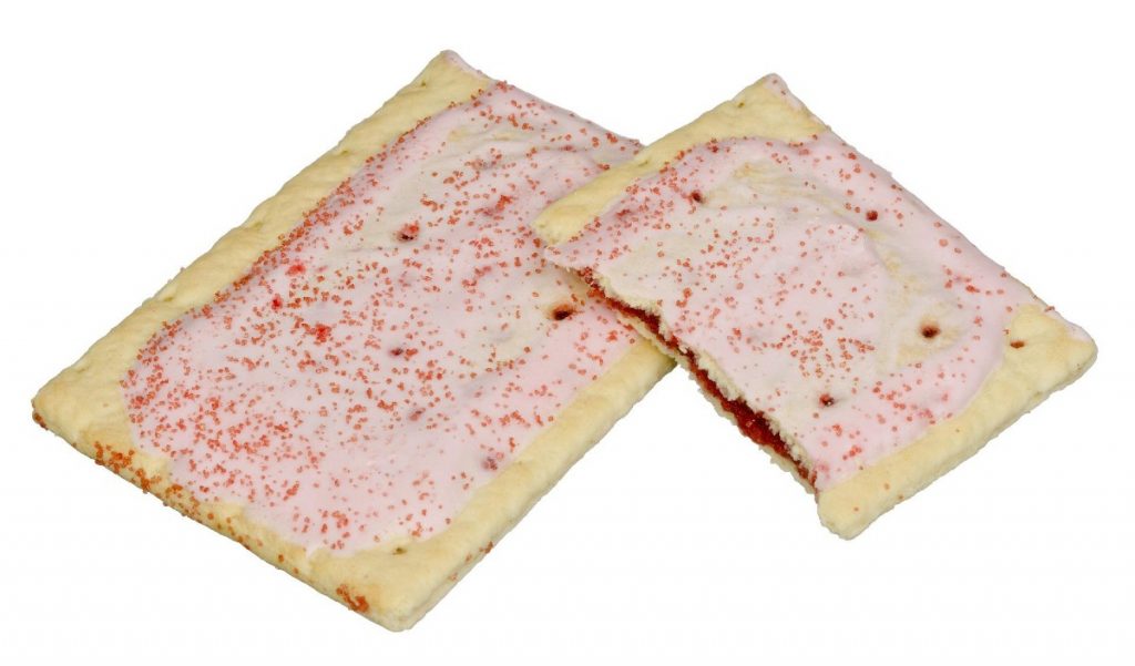 strawberry pop-tarts.