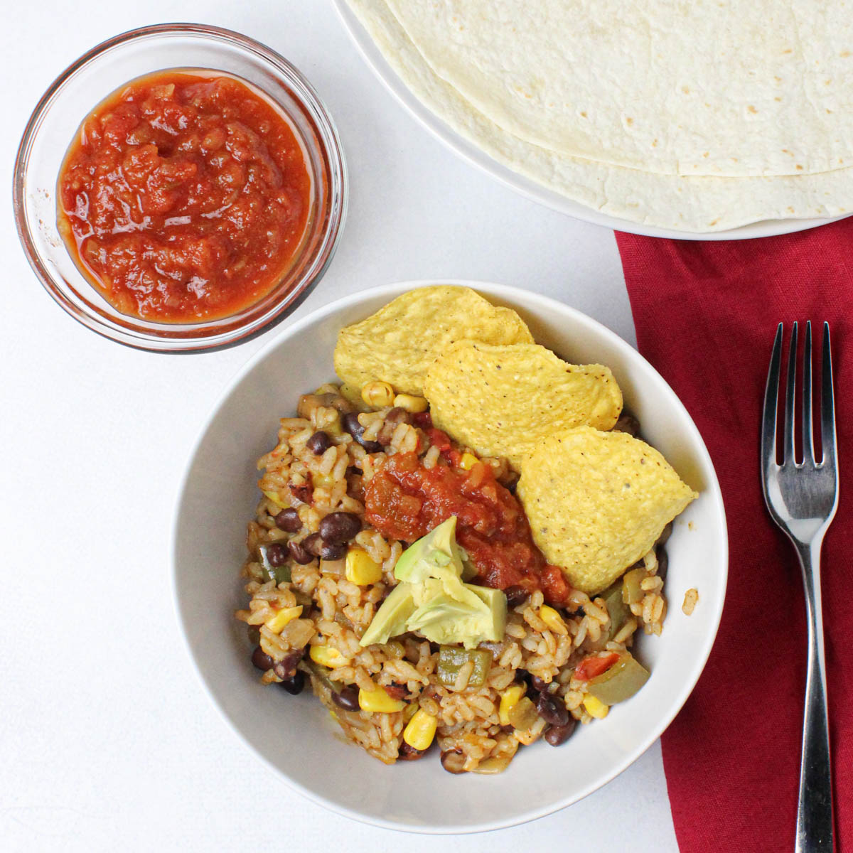Easy Vegan Mexican Casserole With Rice - Hassle Free Vegan